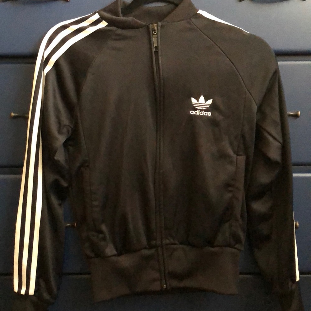 Small women’s Adidas track jacket.